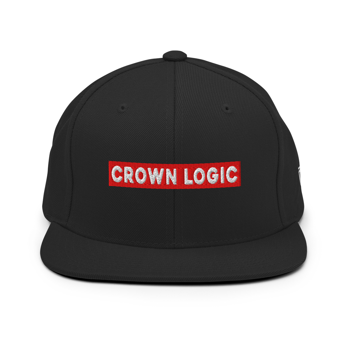 Crown Logic Street Black Snapback