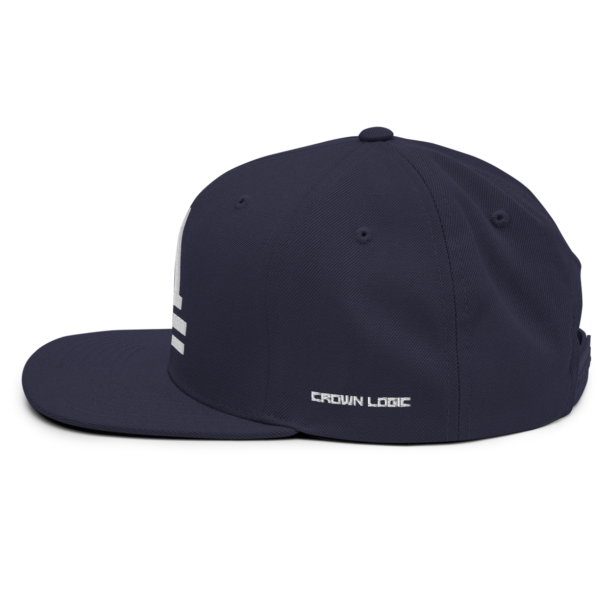 Crown Logic Snapback - Midnight Navy