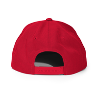 Crown Logic Snapback - Bold Red