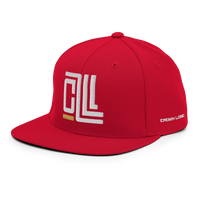 Crown Logic Snapback - Bold Red