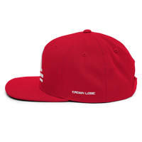 Crown Logic Snapback - Bold Red
