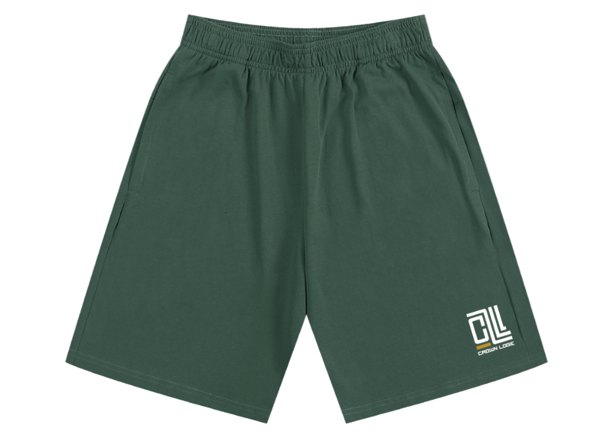 Crown Logic Essential Shorts - Dark Green